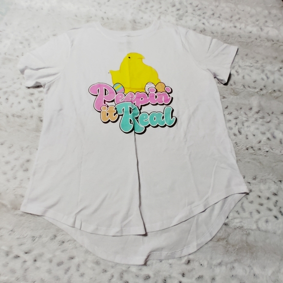 Peeps Juniors Peepin It Real Graphic Tee - Picture 5 of 8